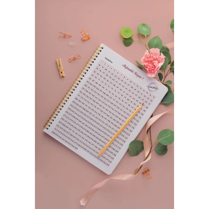 İbadet Ajandası / İslami Ajanda / Yıllık Planlayıcı / Planlayıcı Ajanda