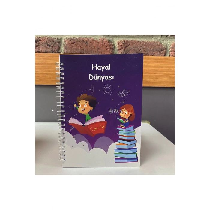 Hayal Dünyam Defteri / Çocuklar İçin / Konsept Defter