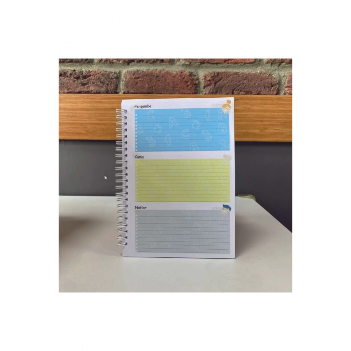 Ödev Defteri / Pembe Defter / Okul Defteri / Çocuk Defteri / Konsept Defter