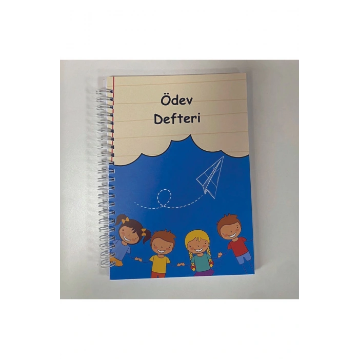 Ödev Defteri / Mavi Defter / Okul Defteri / Çocuk Defteri / Konsept Defter