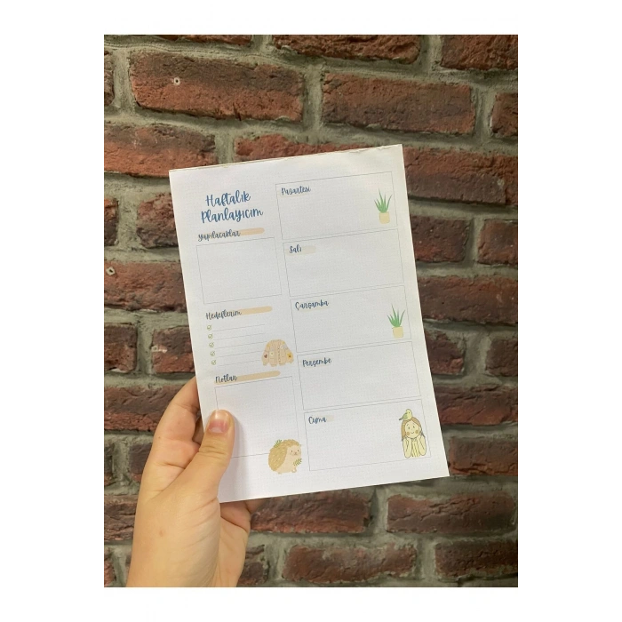 A5 Bloknot/ Notepad / Defter / Planner / Moda Temalı A5 Notluk
