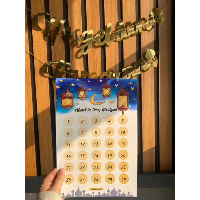 Ramazan Oruç Çizelgesi