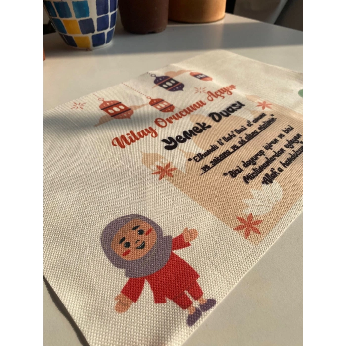 Ramazan Temalı Beslenme Örtüsü