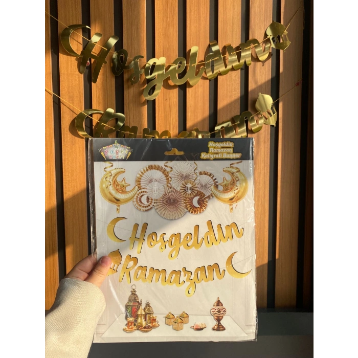 Hoşgeldin Ramazan Yazılı Banner