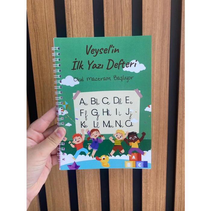 İlk Yazı Defterim / Dikte Defteri / Klavuz Çizgili Defter (Müfredata Uygun)