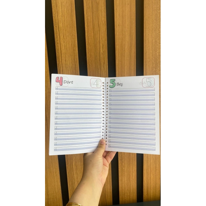 İlk Yazı Defterim / Dikte Defteri / Klavuz Çizgili Defter (Müfredata Uygun)