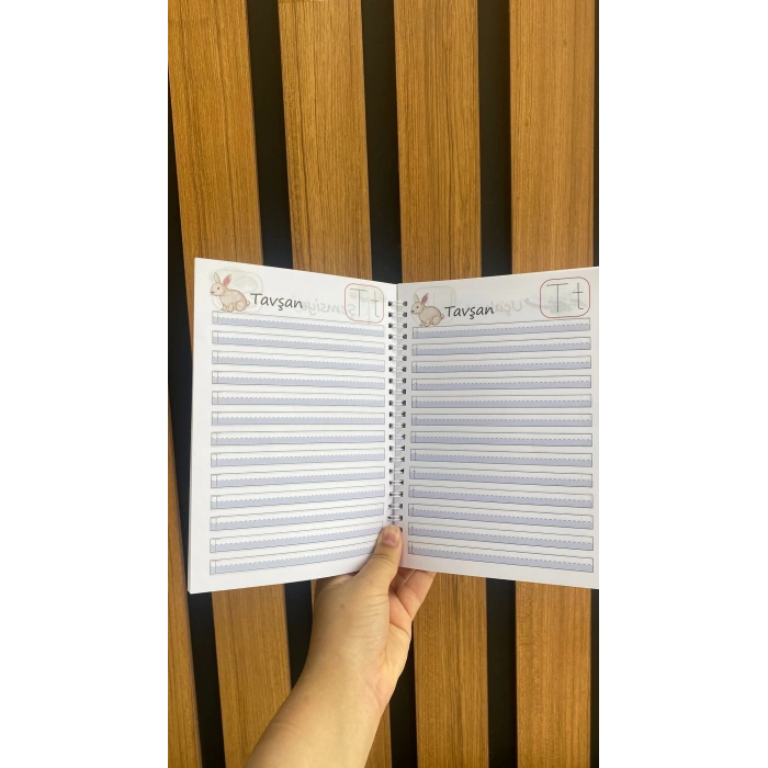 İlk Yazı Defterim / Dikte Defteri / Klavuz Çizgili Defter (Müfredata Uygun)