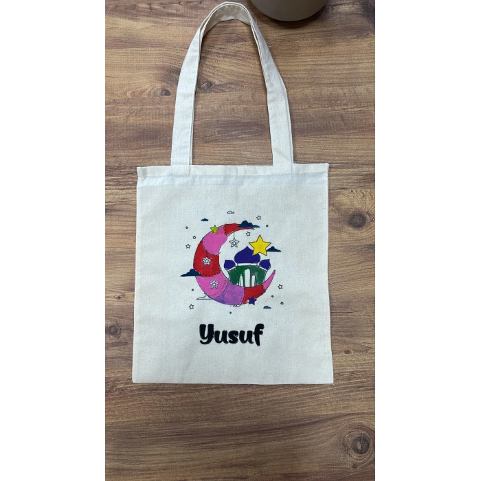 İsme Özel Boyama Çantası