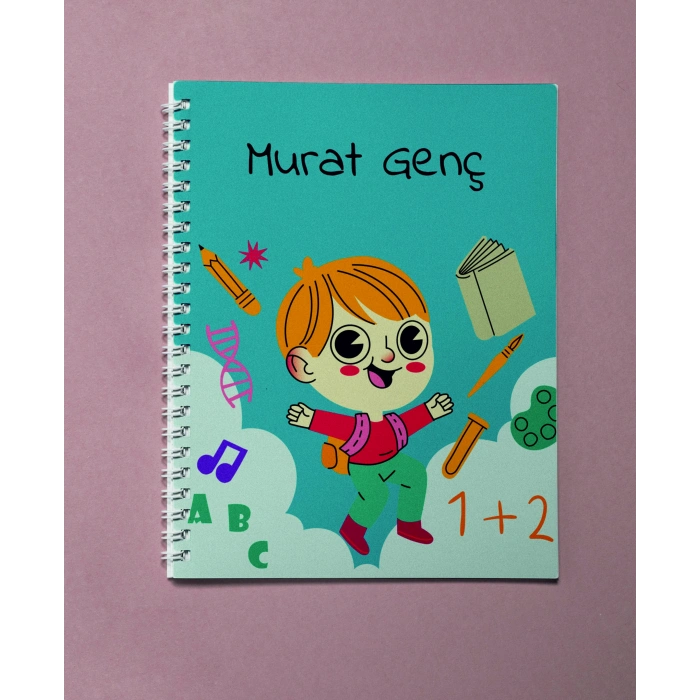 İsme Özel Okul Defteri