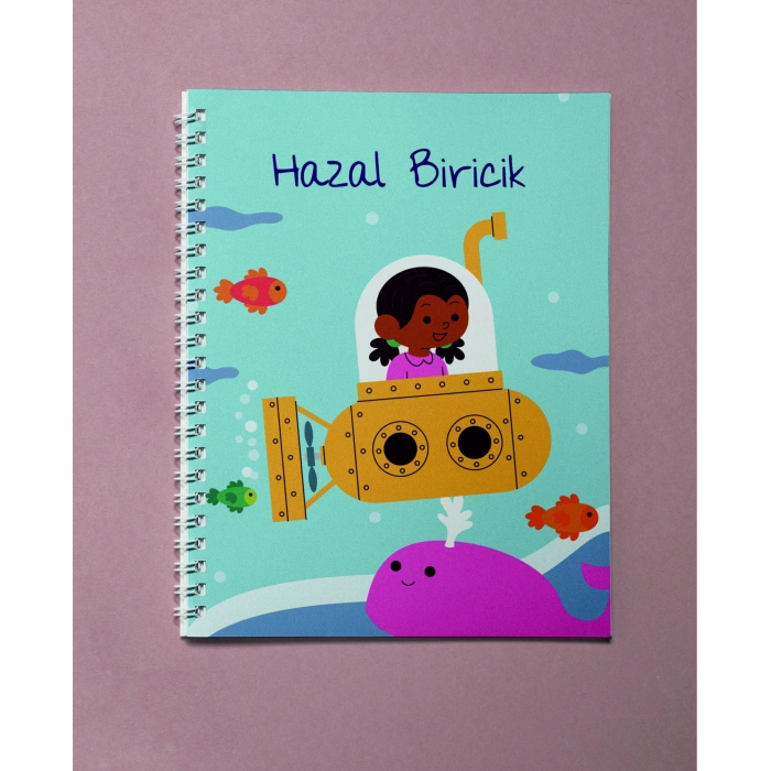 İsme Özel Okul Defteri