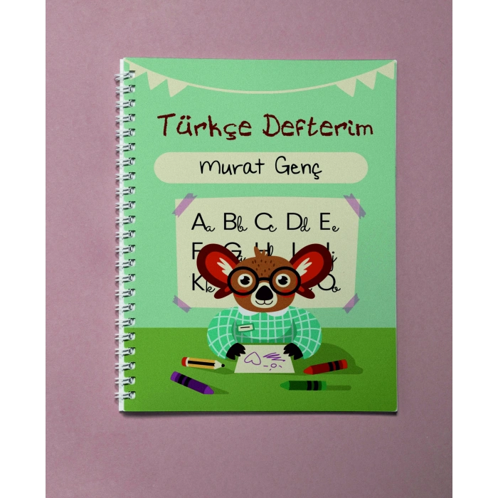 İsme Özel Türkçe Defteri