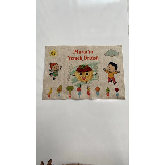 İsme Özel Yemek Örtüsü