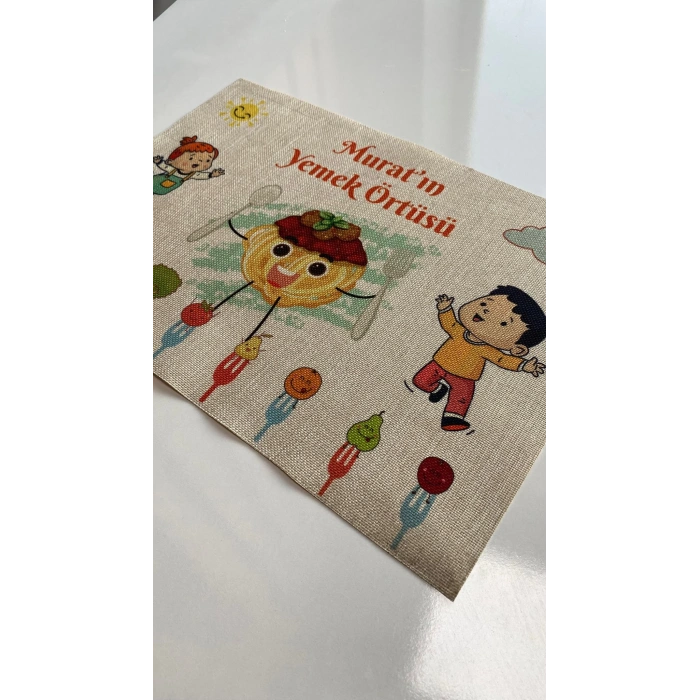 İsme Özel Yemek Örtüsü