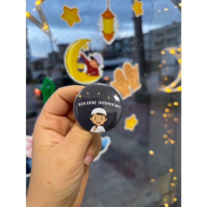 Ramazan Oruçluyum Rozeti