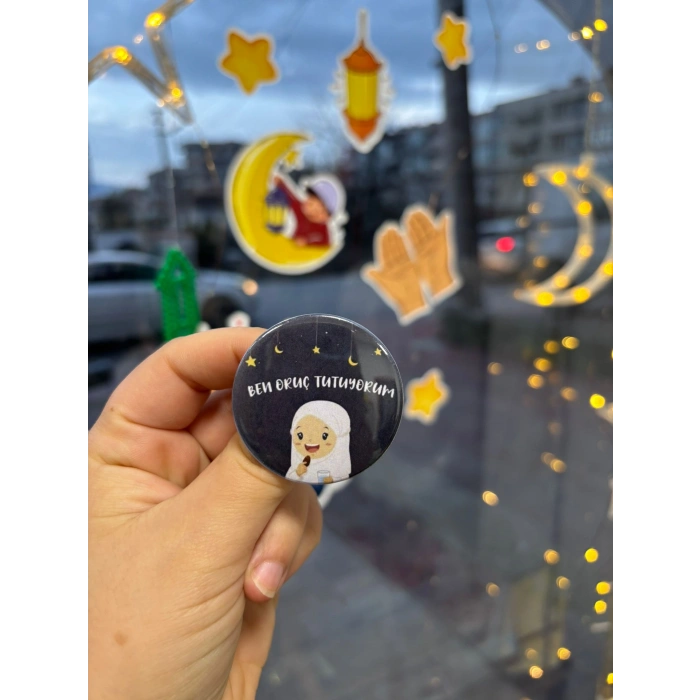 Ramazan Oruçluyum Rozeti