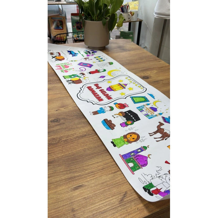 Ramazan Temalı Rulo Boyama