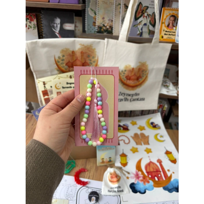 Renkli Çocuk Tesbihi