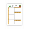 A5 Haftalık Planlayıcı - Weekly Planner - Ders Çalışma Planlayıcı Defter Kaktüs Teması