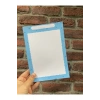 A5 Bloknot/ Notepad / Defter / Planner / Mavi Kalpli A5 Notluk
