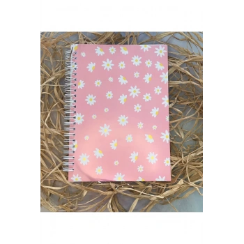 Muhan A5 | Spiralli | Kareli | 160 Sayfa | Karton Kapak Okul Not Defteri