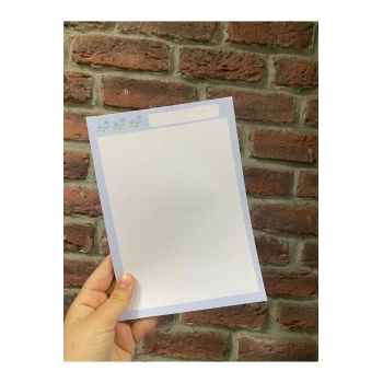 A5 Bloknot/ Notepad / Defter / Planner / Lila Laleli A5 Notluk