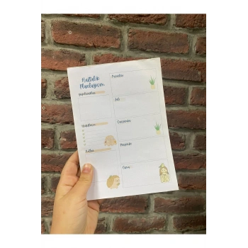 A5 Bloknot/ Notepad / Defter / Planner / Moda Temalı A5 Notluk
