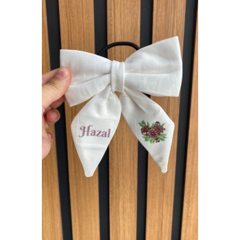 İsme Özel Çiçekli Toka