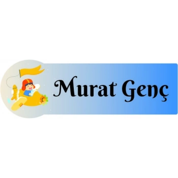 İsme Özel Okul Etiketi Seti