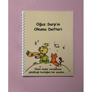 İsme Özel Okuma Defteri
