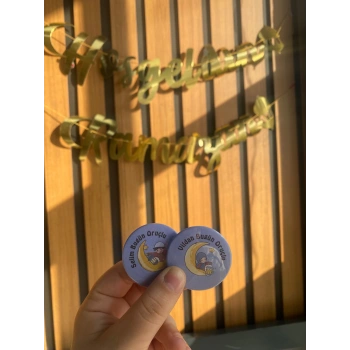 Ramazan / İsme Özel Oruçluyum Rozeti