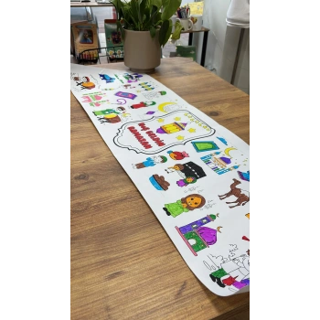 Ramazan Temalı Rulo Boyama