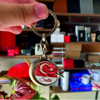 Ayyıldız Metal Anahtarlık