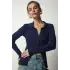 LACİVERT POLO YAKA HIRKA