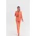 ORANJ CROP BLAZER CEKET PANTOLON TAKIM