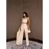 CROP BLAZER CEKET PANTOLON TAKIM TAŞ