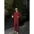 Viyana Pamuklu Eşofman Takım-Bordo