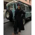 KOL DETAYLI PREMİUM KABAN SİYAH