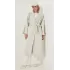 Premium Model Kol Detay Yün Kaban Krem