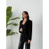 OVERSİZE SÜET BLAZER CEKET SİYAH