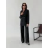Myra Siyah Blazer Ceket Pantolon Takım 