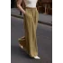 Modal Kumaş Bol Kesim Pantolon-Haki