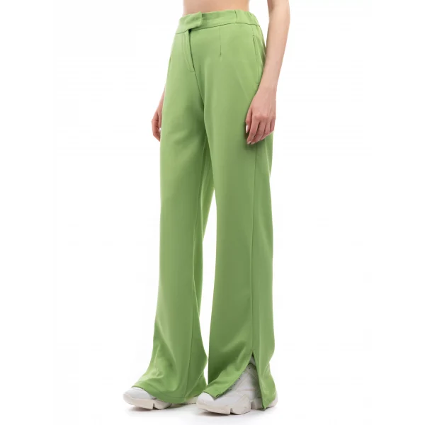 Yeşil Palazzo Pantolon