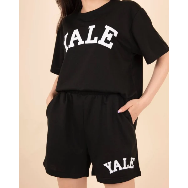 Pamuklu Şort Tişört Takım