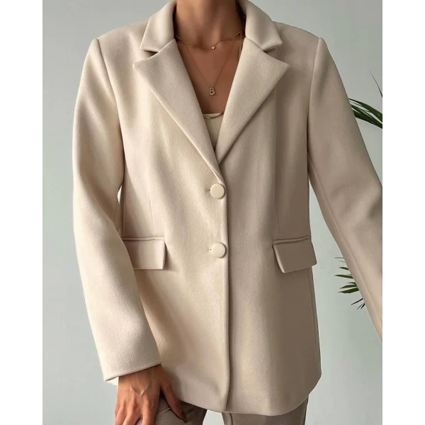 İTHAL KUMAŞ KAŞE CEKET TAŞ