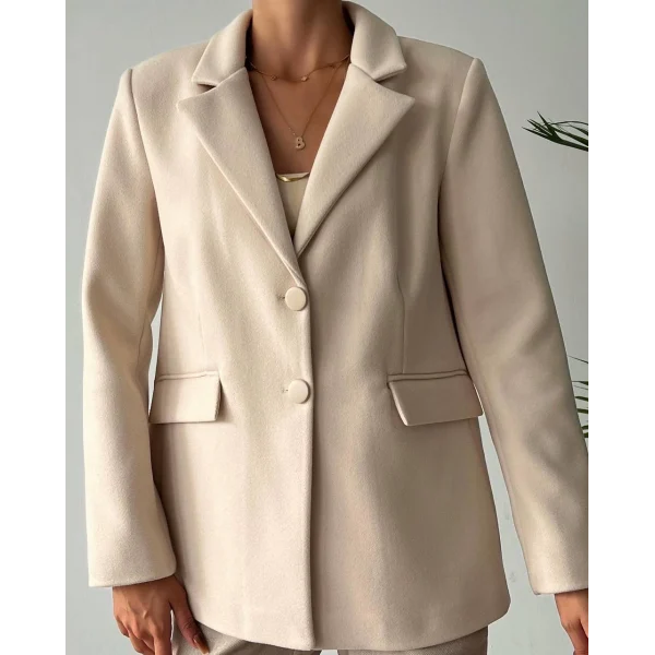 İTHAL KUMAŞ KAŞE CEKET TAŞ