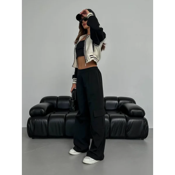 ÖZEL DOKULU BOMBER CEKET