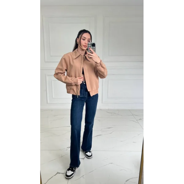 KAHVE VATKALI BOMBER CEKET