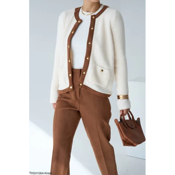 SÜET DETAY EKRU HIRKA