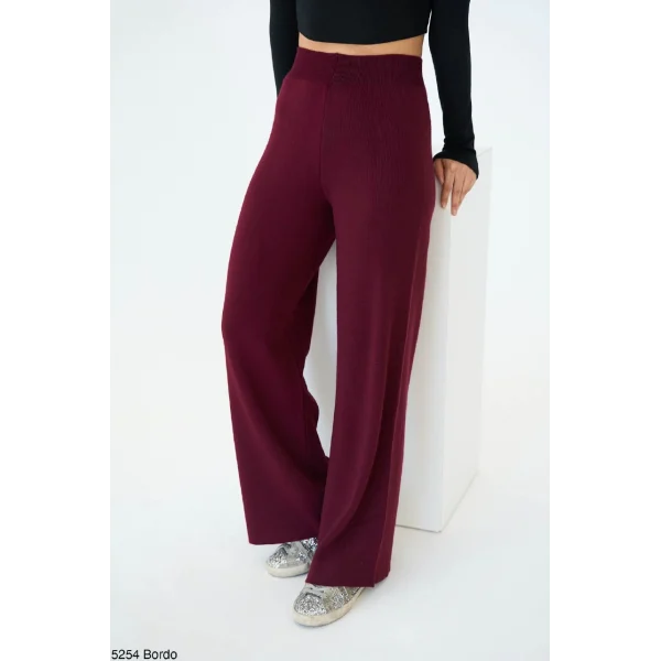 TRİKO BORDO PANTOLON