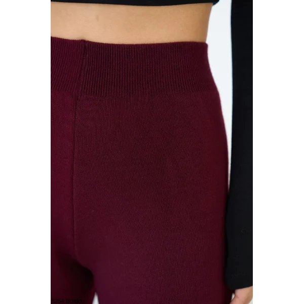 TRİKO BORDO PANTOLON